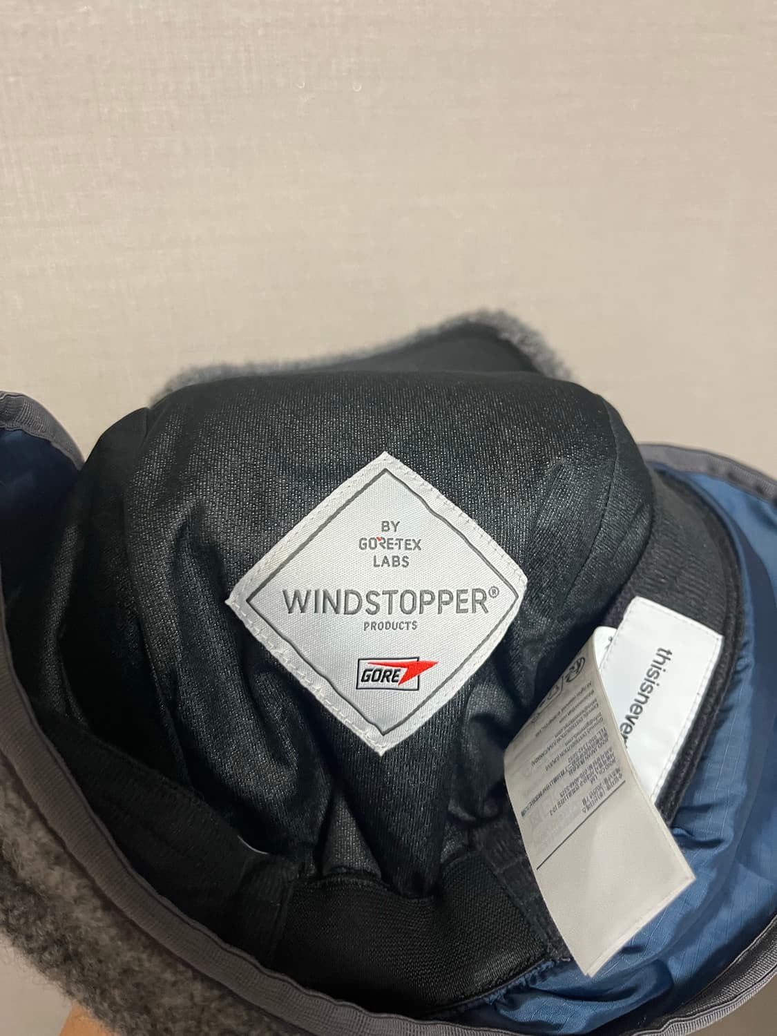 디스이즈네버댓 고어텍스 플리스캡 상품이미지4