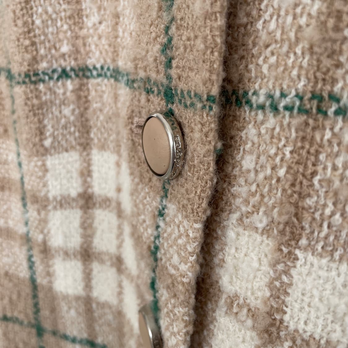 꾸레쥬 체크 베스트 상품이미지4