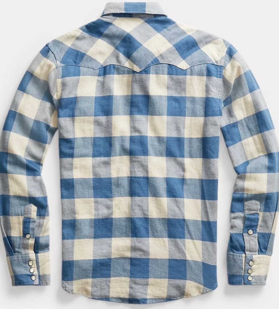 RRL 더블알엘 웨스턴셔츠 인디고크림 M 새제품 상품이미지2