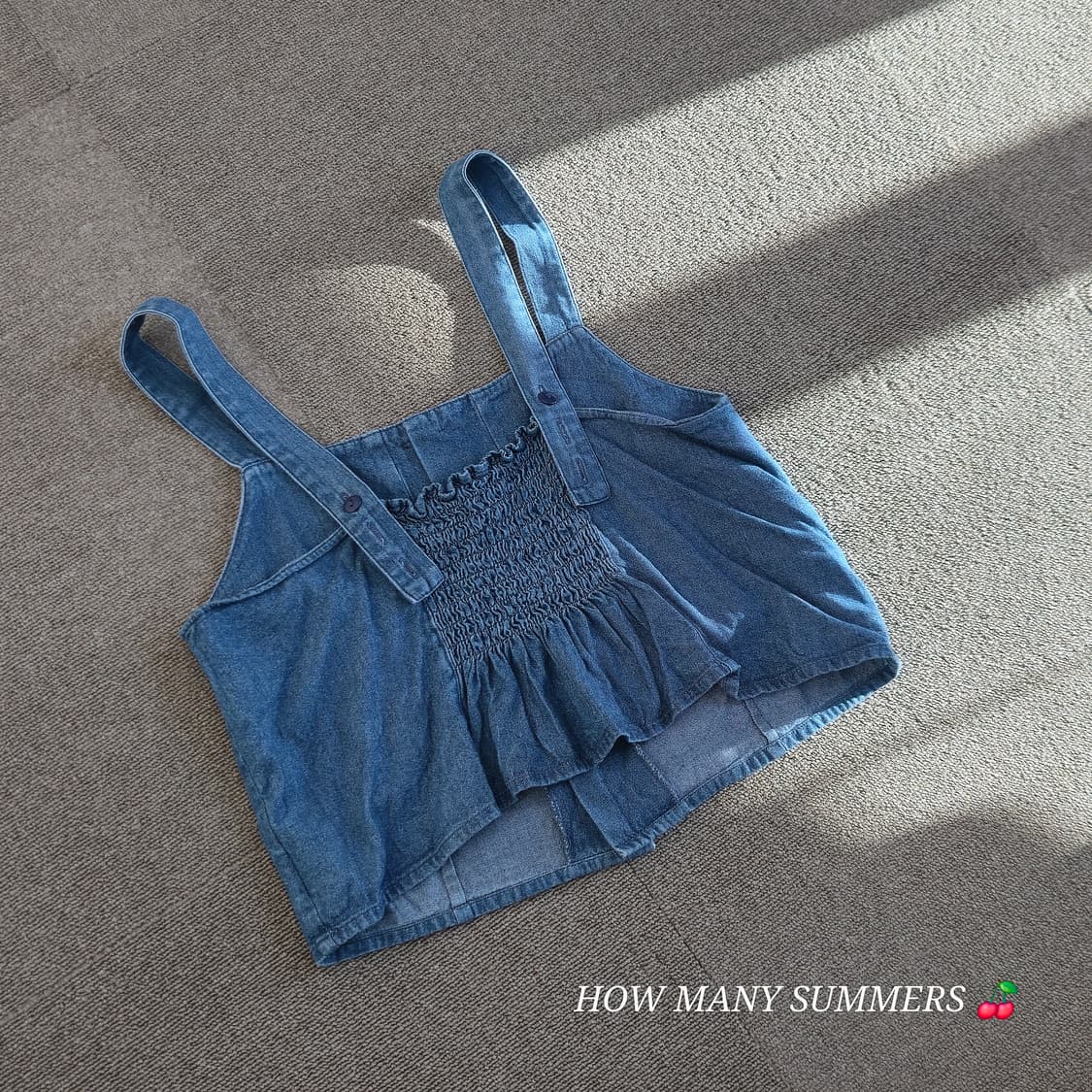 Global Work 데님 슬리브리스  상품이미지8