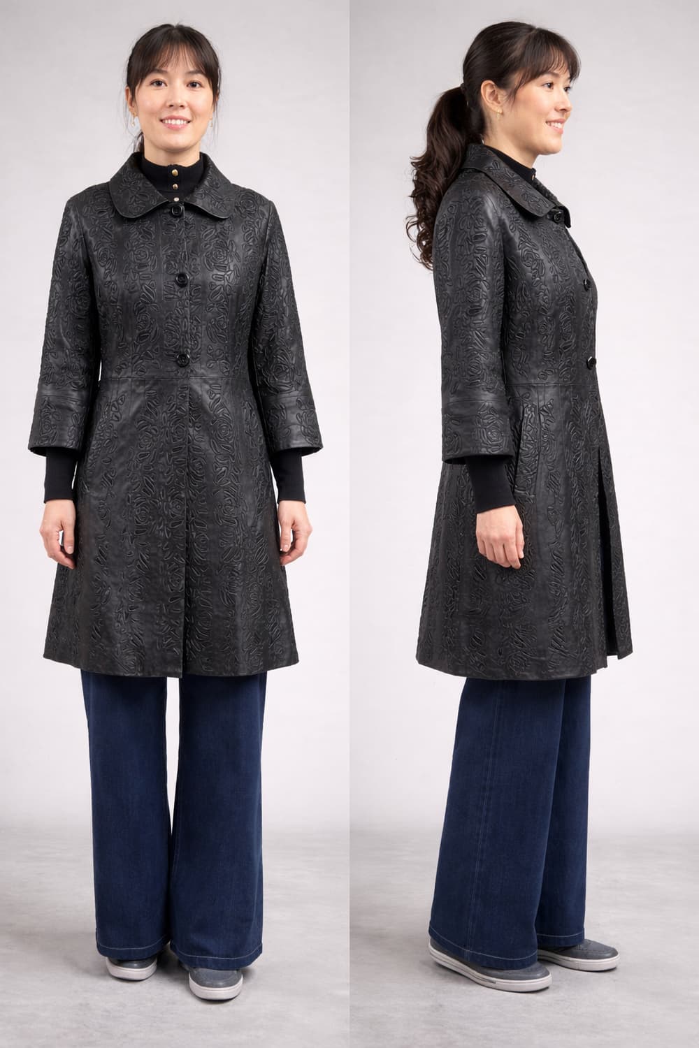 [수]수입 카빙 양가죽코트(55-66) 상품이미지6