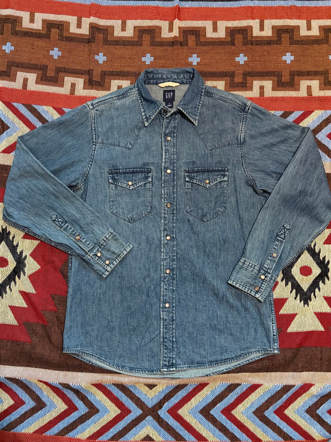 100) 올드갭 데님 웨스턴셔츠 상품이미지1