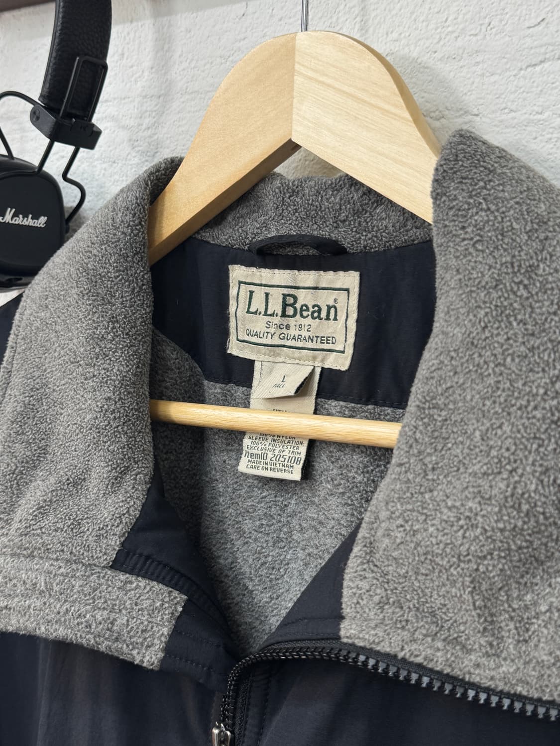 엘엘빈 웜업 자켓 블랙(O1) 상품이미지2