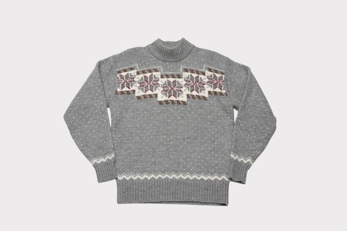 [M] 빈티지 노르딕 울니트 스웨터 상품이미지1