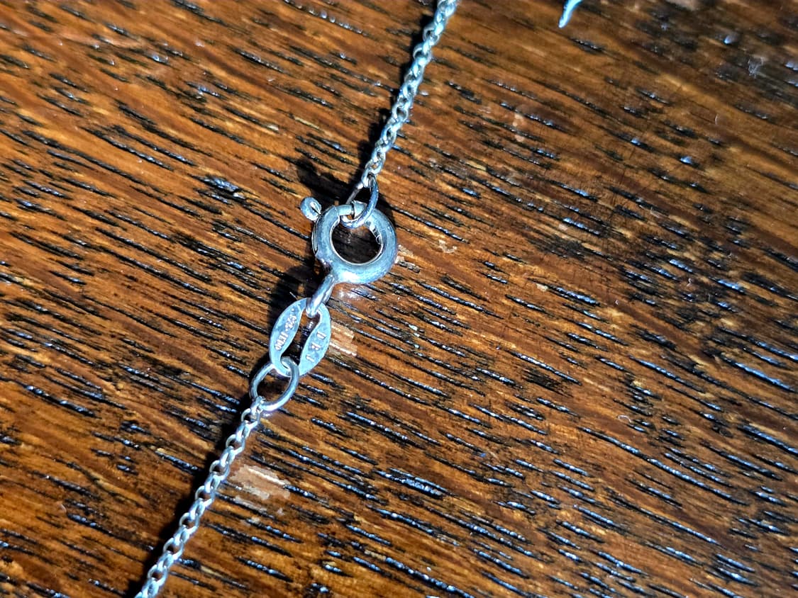 🇺🇸빈티지 네이티브 아메리칸 벌새 실버 목걸이 상품이미지10