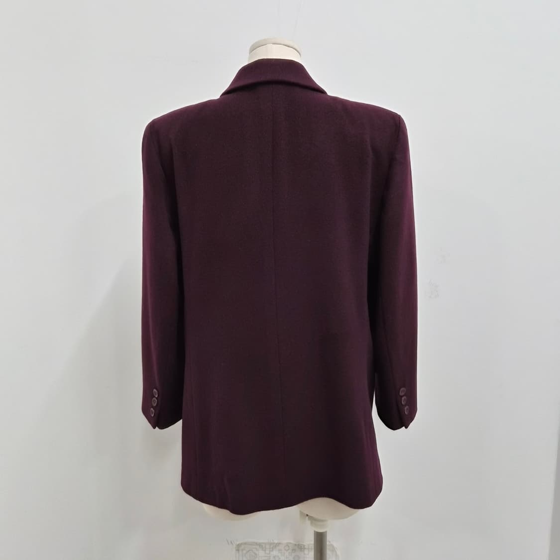 Pure Cashmere 캐시미어100 퍼플 자켓 상품이미지3