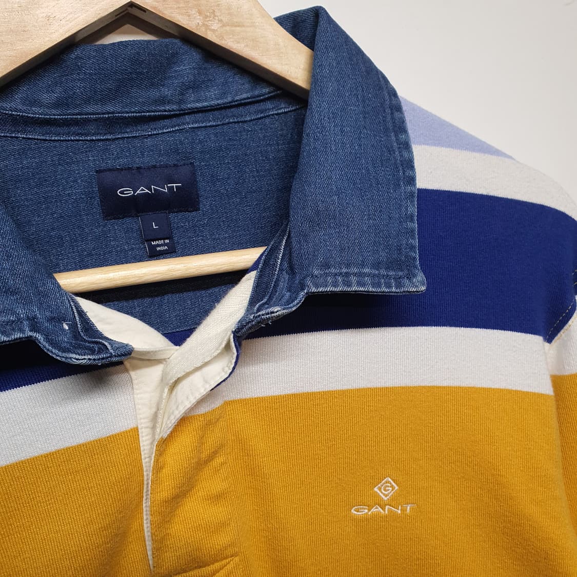 GANT 간트 럭비 스트라이프 긴팔 티셔츠 상품이미지3