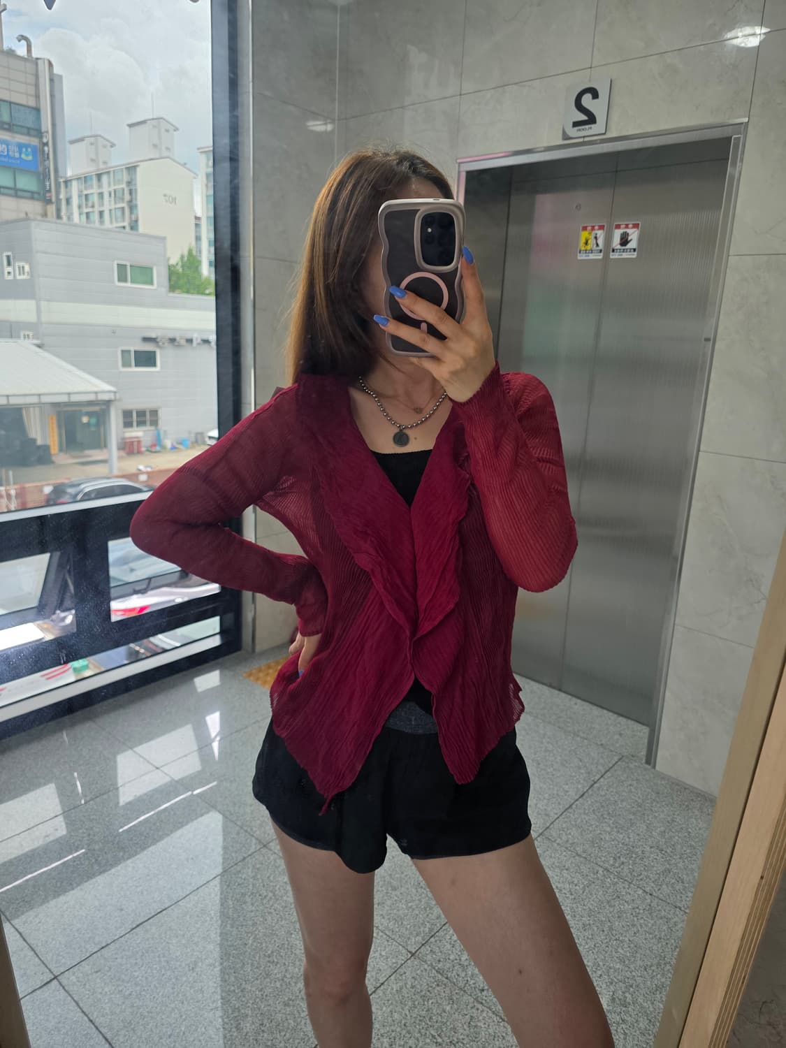 이세이 미야케 정품 블라우스 상품이미지1