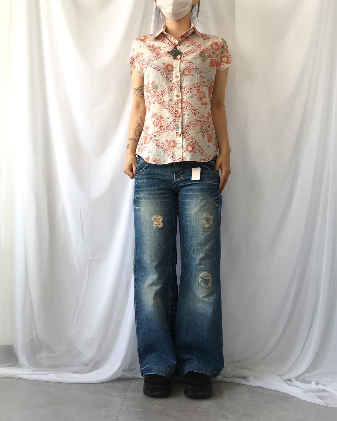 oriental pattern shirt 상품이미지4