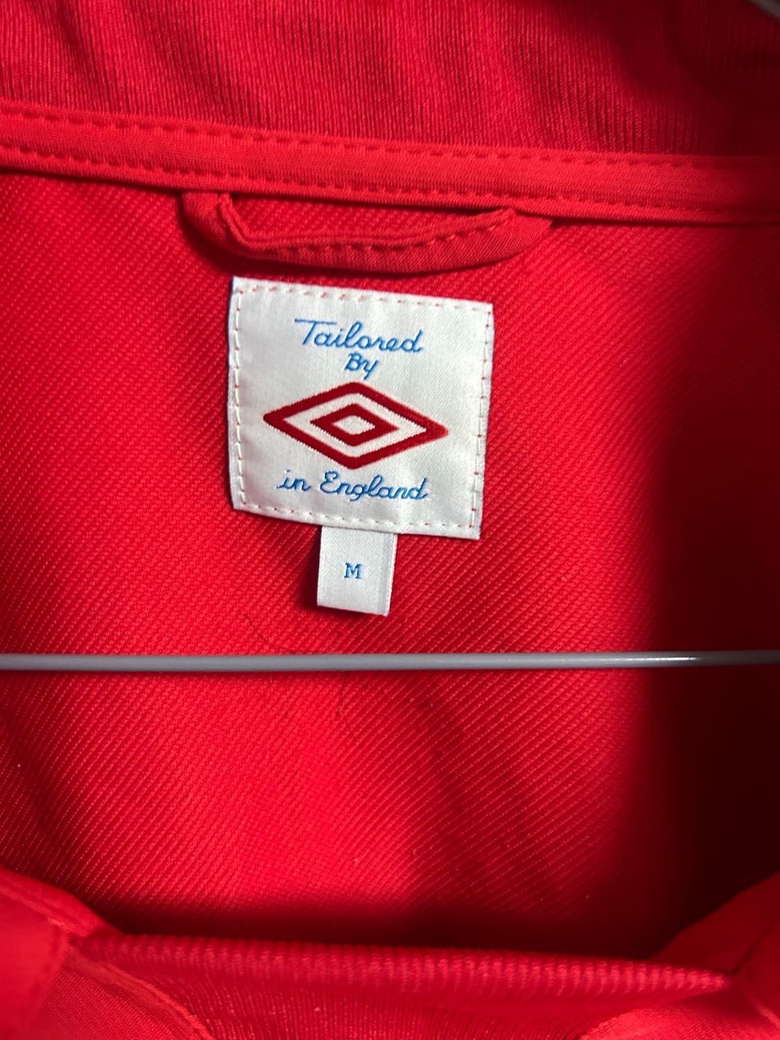 엄브로 잉글랜드 축구 국가대표드릴탑 M사이즈 팜 상품이미지5