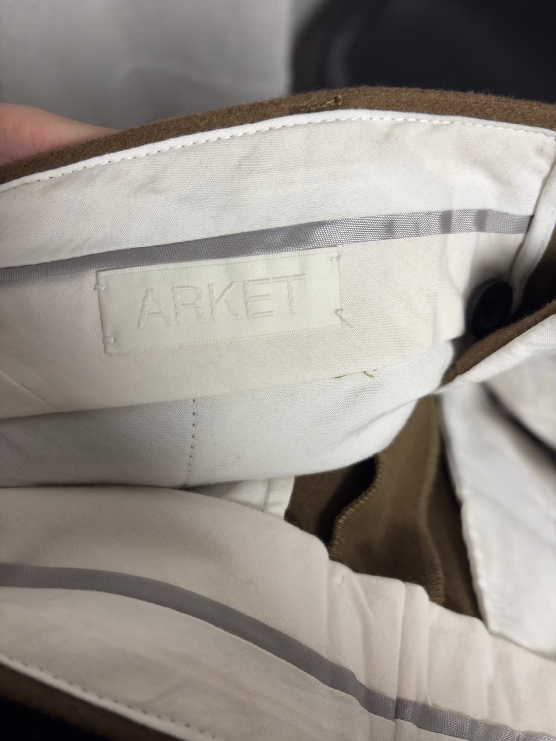 ARKET 모 슬랙스 46사이즈 상품이미지6