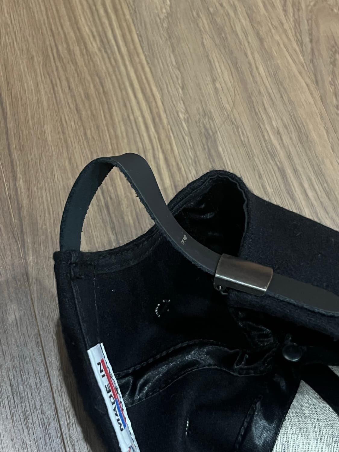 지디 착용 꼼데가르송 CDG 이벳필드 플란넬 볼캡 F 상품이미지6