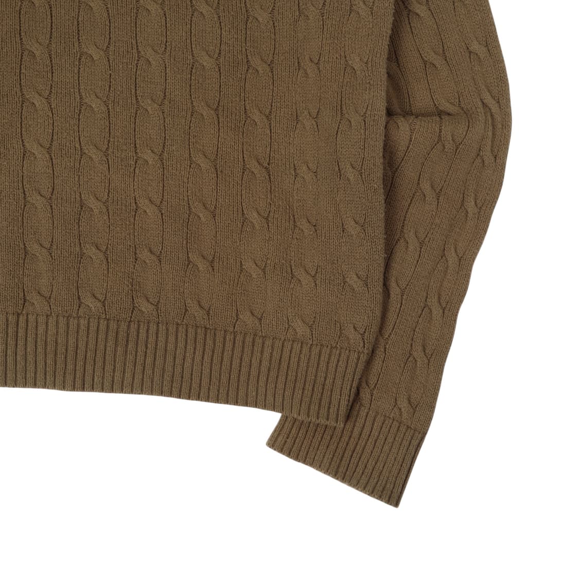 폴로 랄프로렌 카키브라운 케이블 니트 상품이미지4