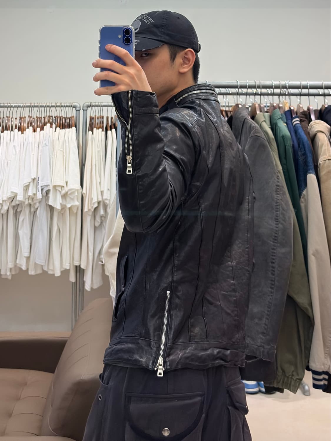 J&U 이탈리 가죽자켓 상품이미지9
