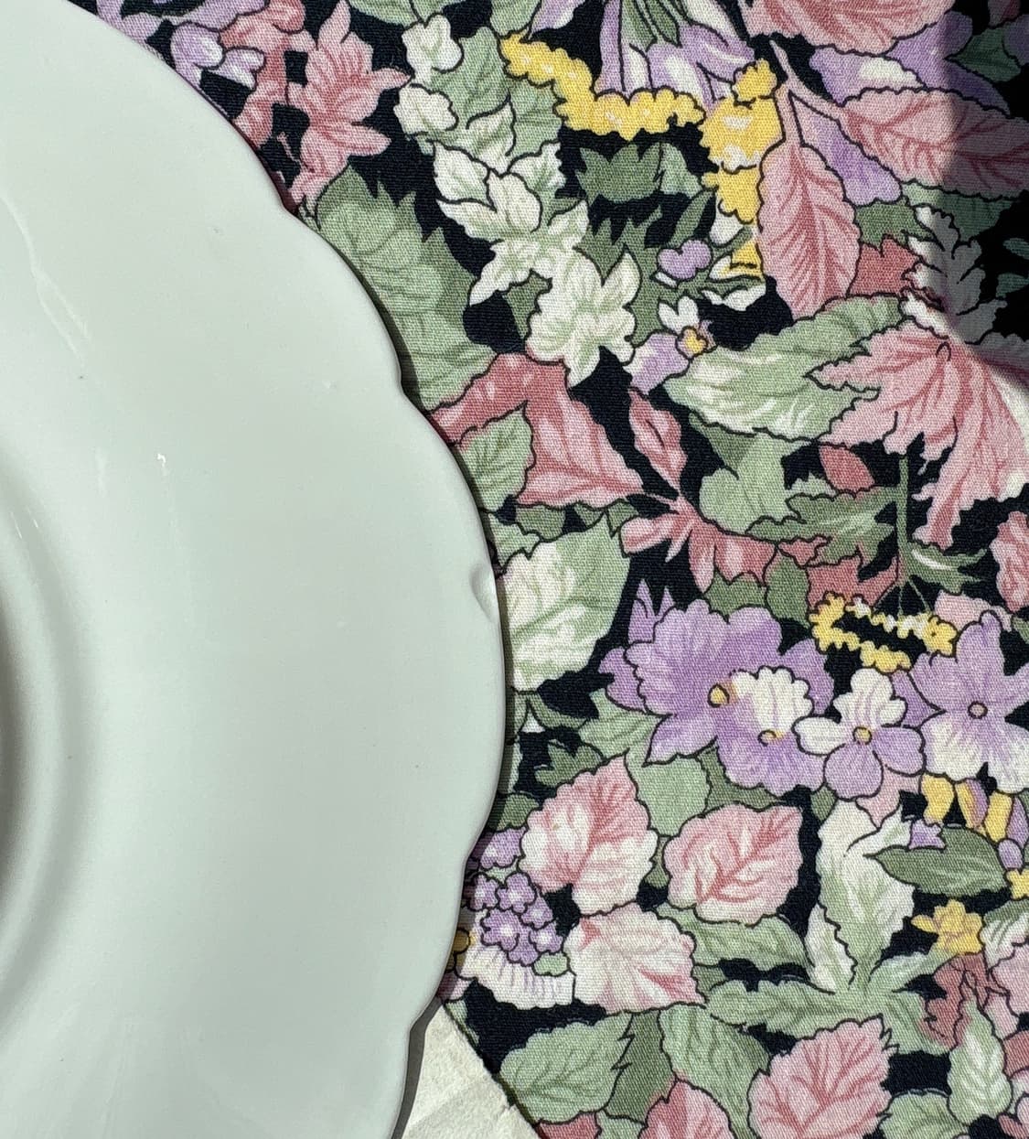 영국 빈티지 임페리얼 22k 양귀 케이크 접시 상품이미지4