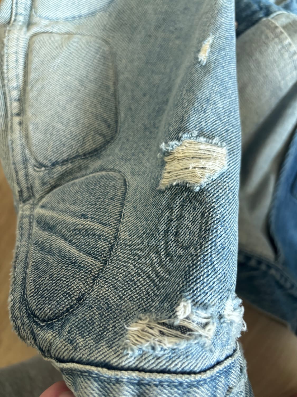 이지갭 패디드 데님 USA M사이즈 상품이미지4