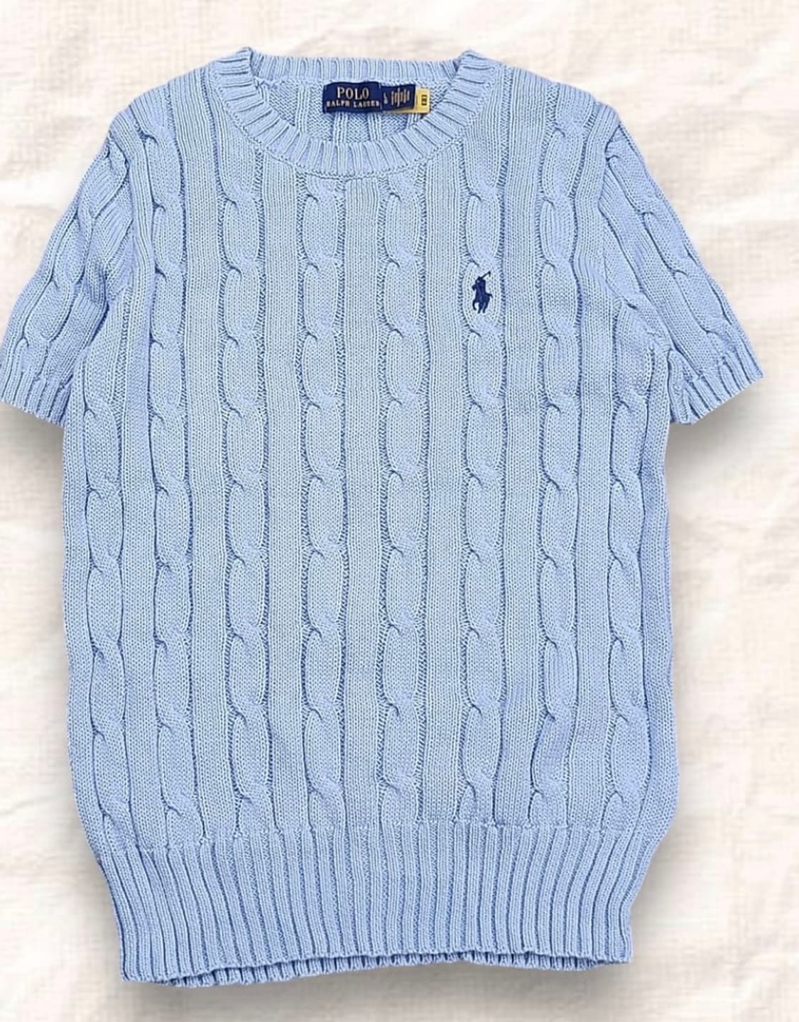 폴로 반팔 니트 상품이미지1