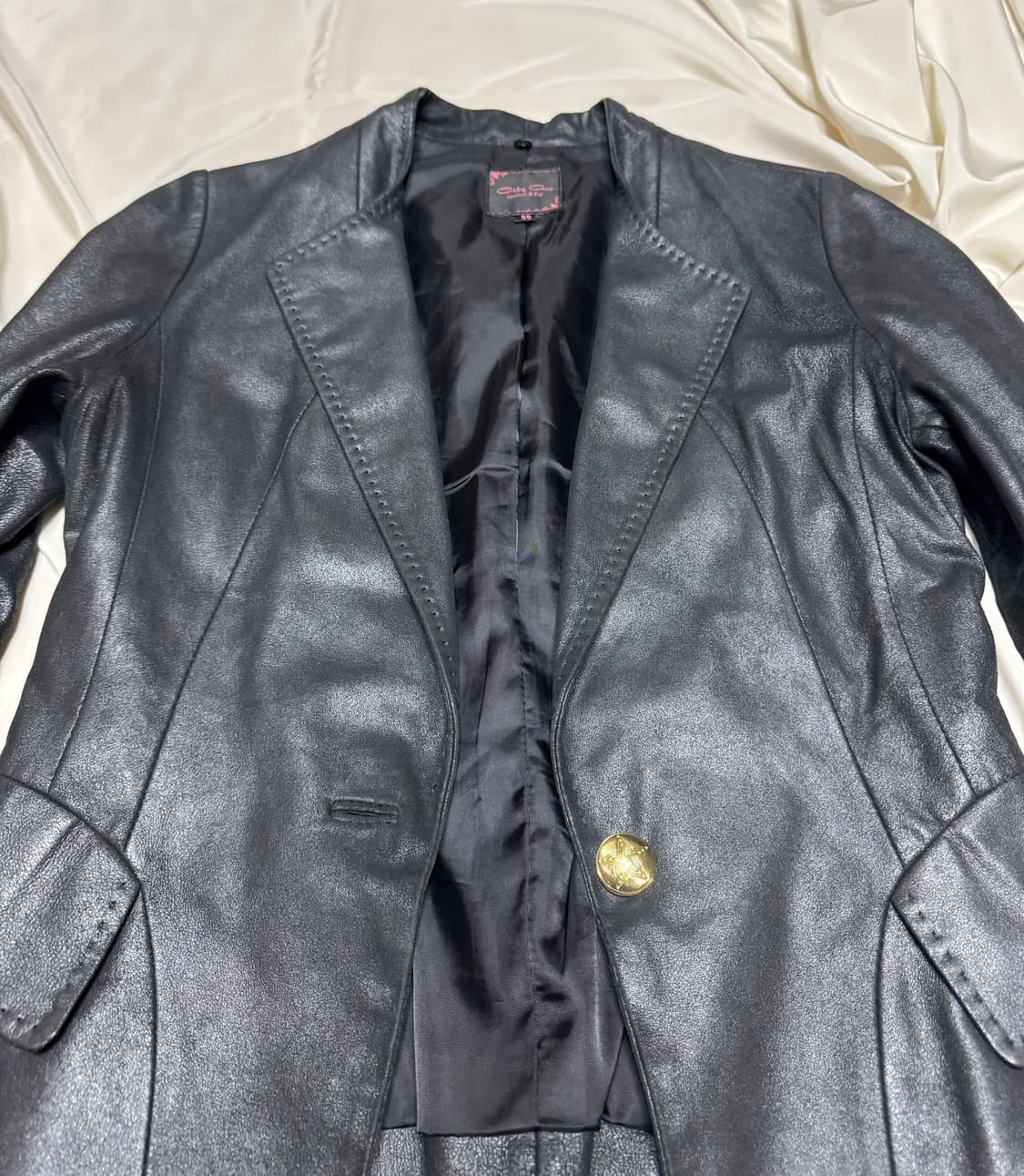 Japanese style ramskin leather jacket 상품이미지2