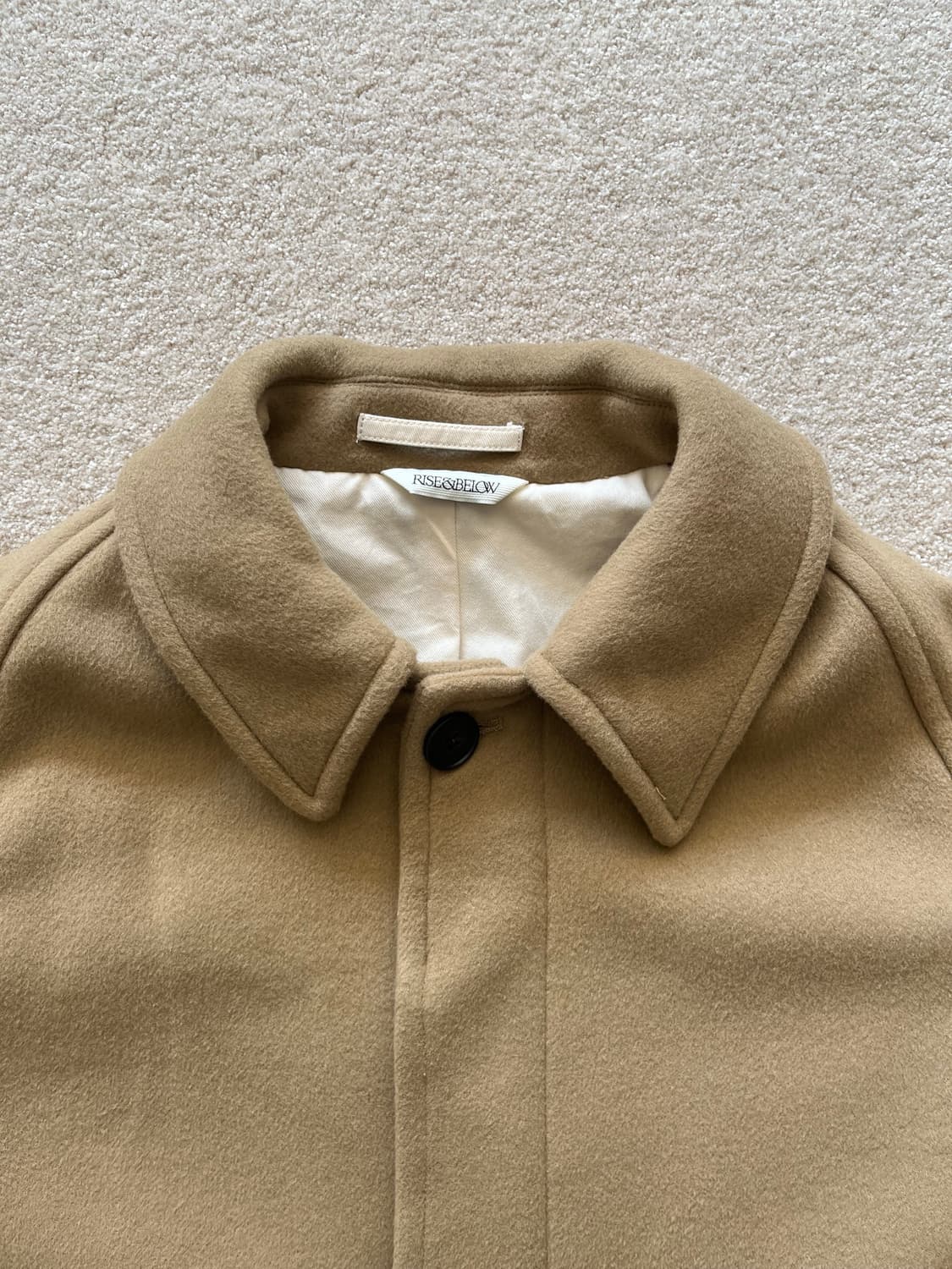 라이즈앤빌로우 캐시미어 울 발마칸 코트(103-105) 상품이미지3