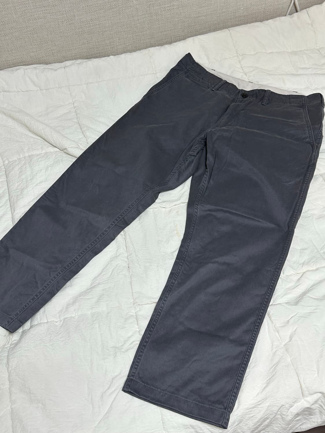 유니클로 치노 팬츠 차콜 33 상품이미지2