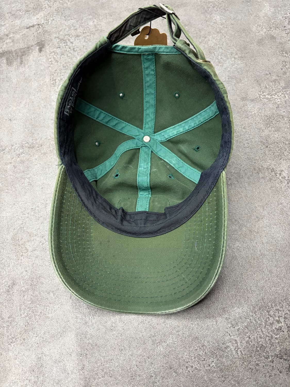 90s 폴로 랄프로렌 그린 볼캡 상품이미지5