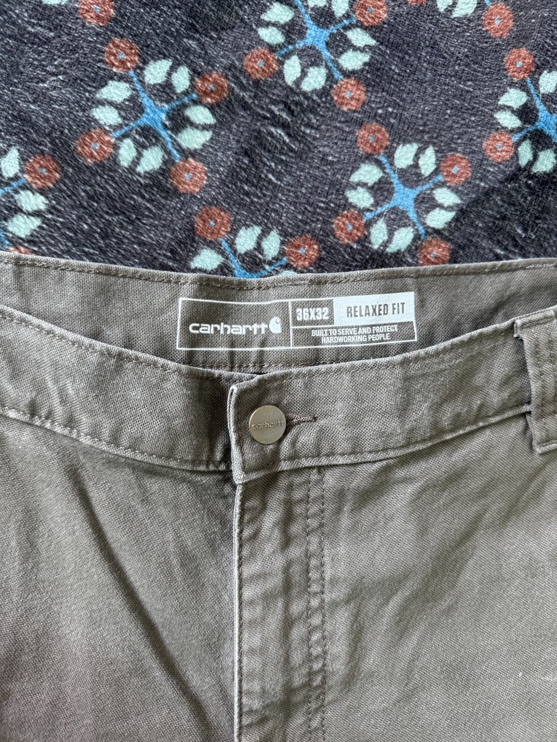 칼하트 bn3279 카펜터 워크팬츠 36x32 상품이미지3