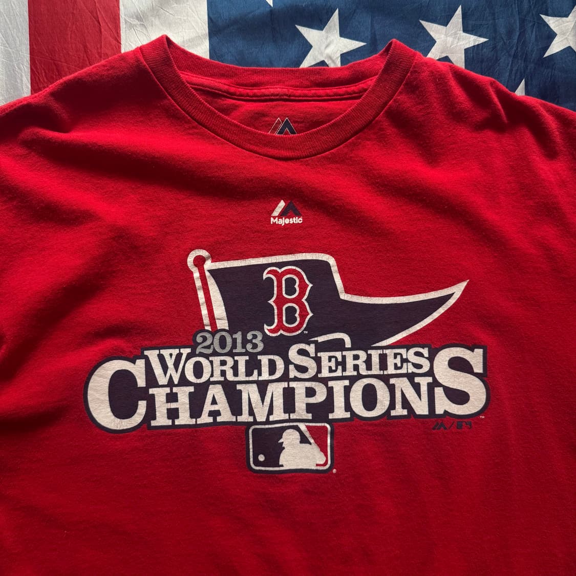 [L] 마제스틱 2013 월드시리즈 챔피온 반팔 티셔츠 상품이미지4