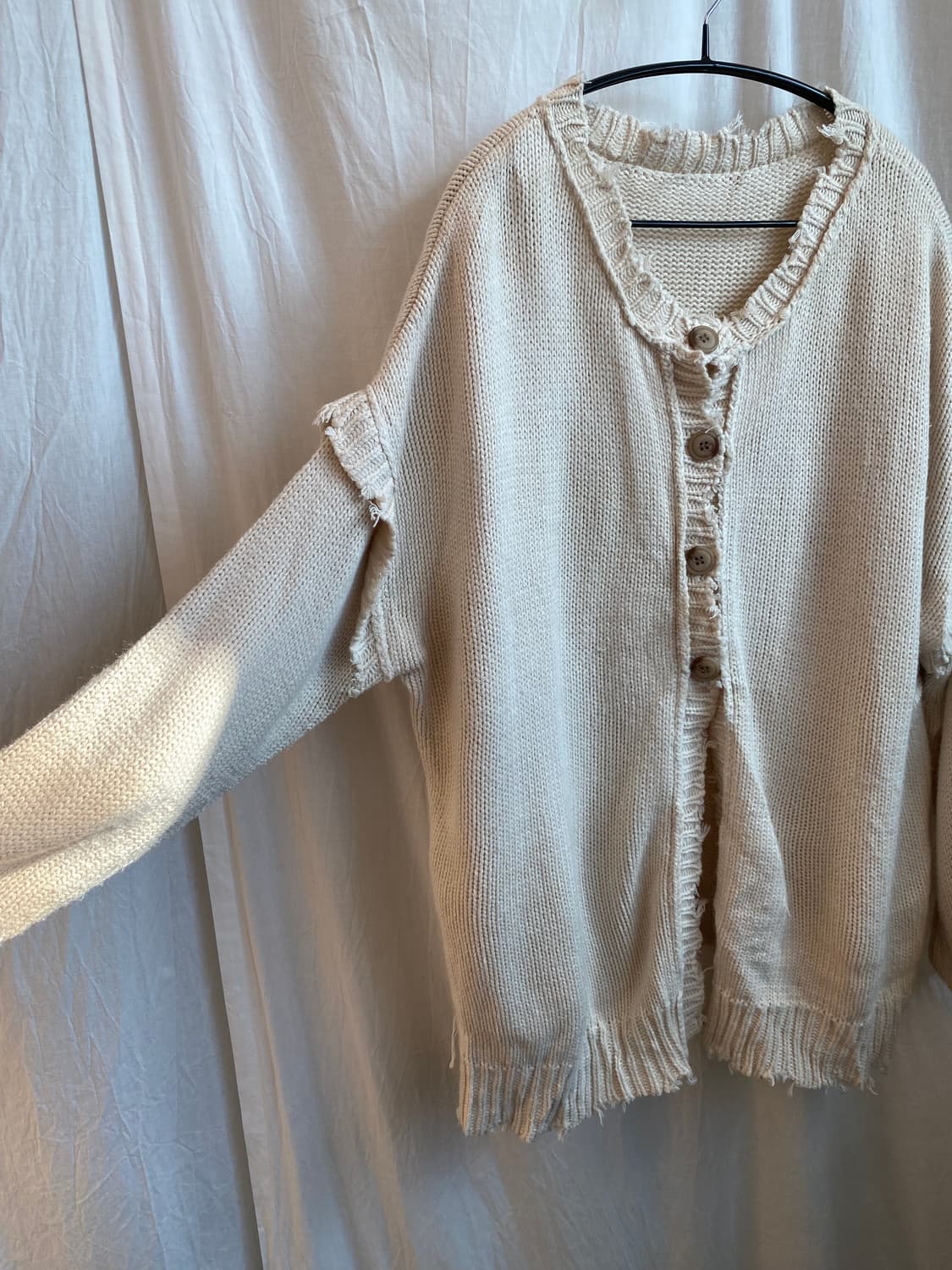 INGNI 니트 오버핏 가디건(F) 상품이미지3