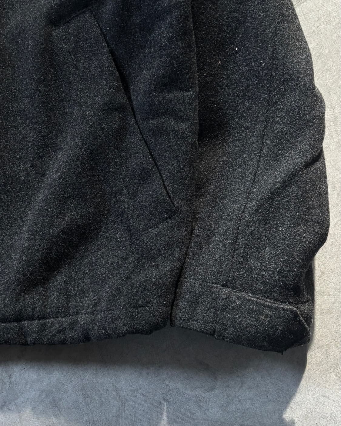 Polo 폴로 랄프로렌 차콜컬러 울 헤링턴 자켓  상품이미지3