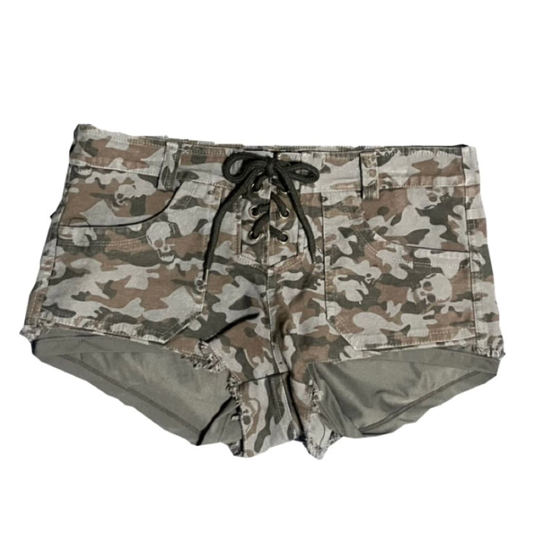 빈티지 밀리터리 펑크 팬츠 상품이미지1