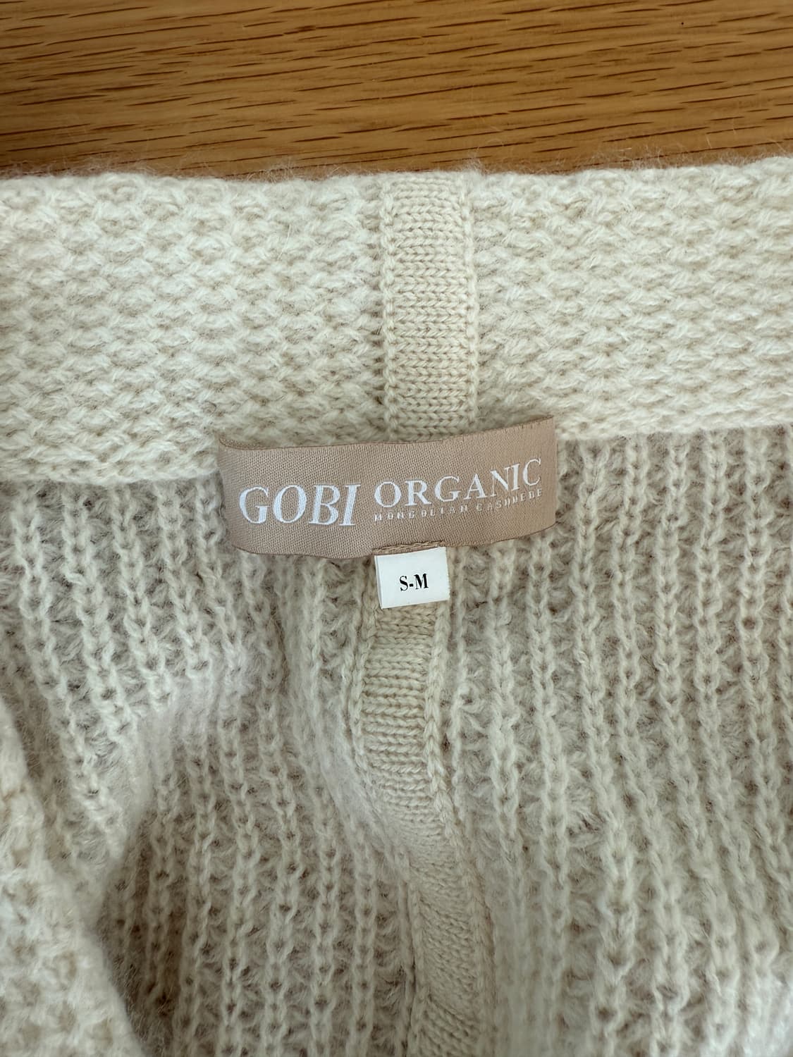 GOBI ORGANIC 캐시미어 니트 상품이미지6
