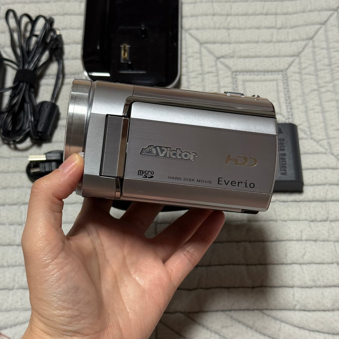 풀구성 JVC캠코더 MG530 Victor GZ-MG530 빈티지캠코더 상품이미지2