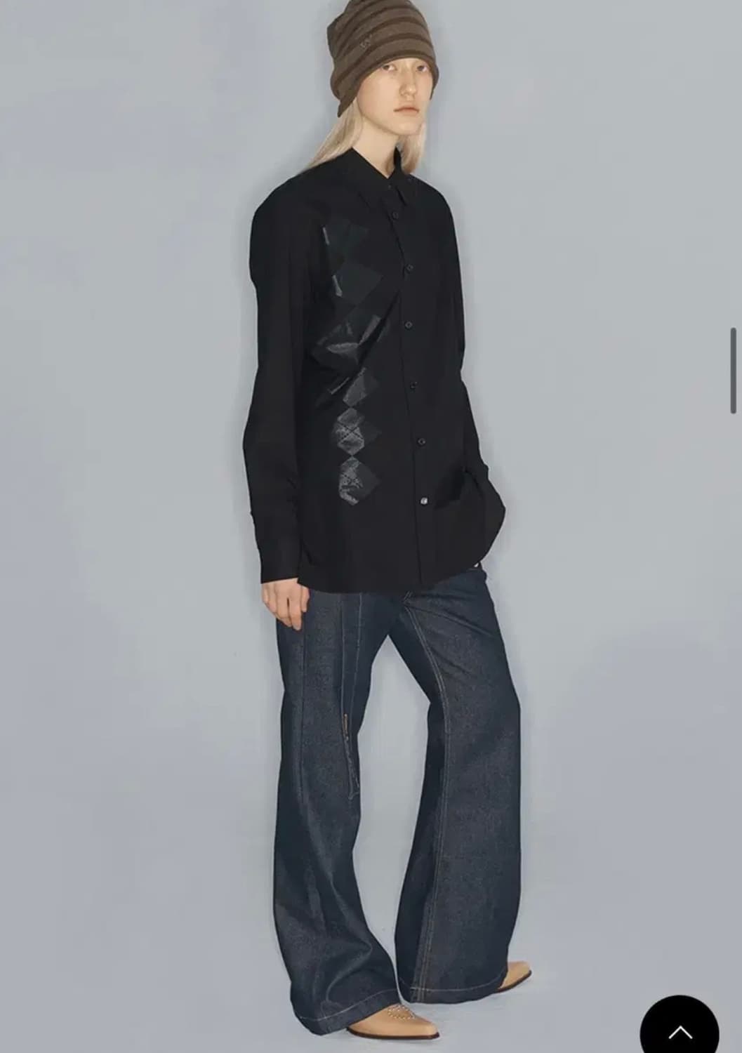 오픈와이와이 BELTED LOOSE BOOTCUT JEAN  상품이미지2