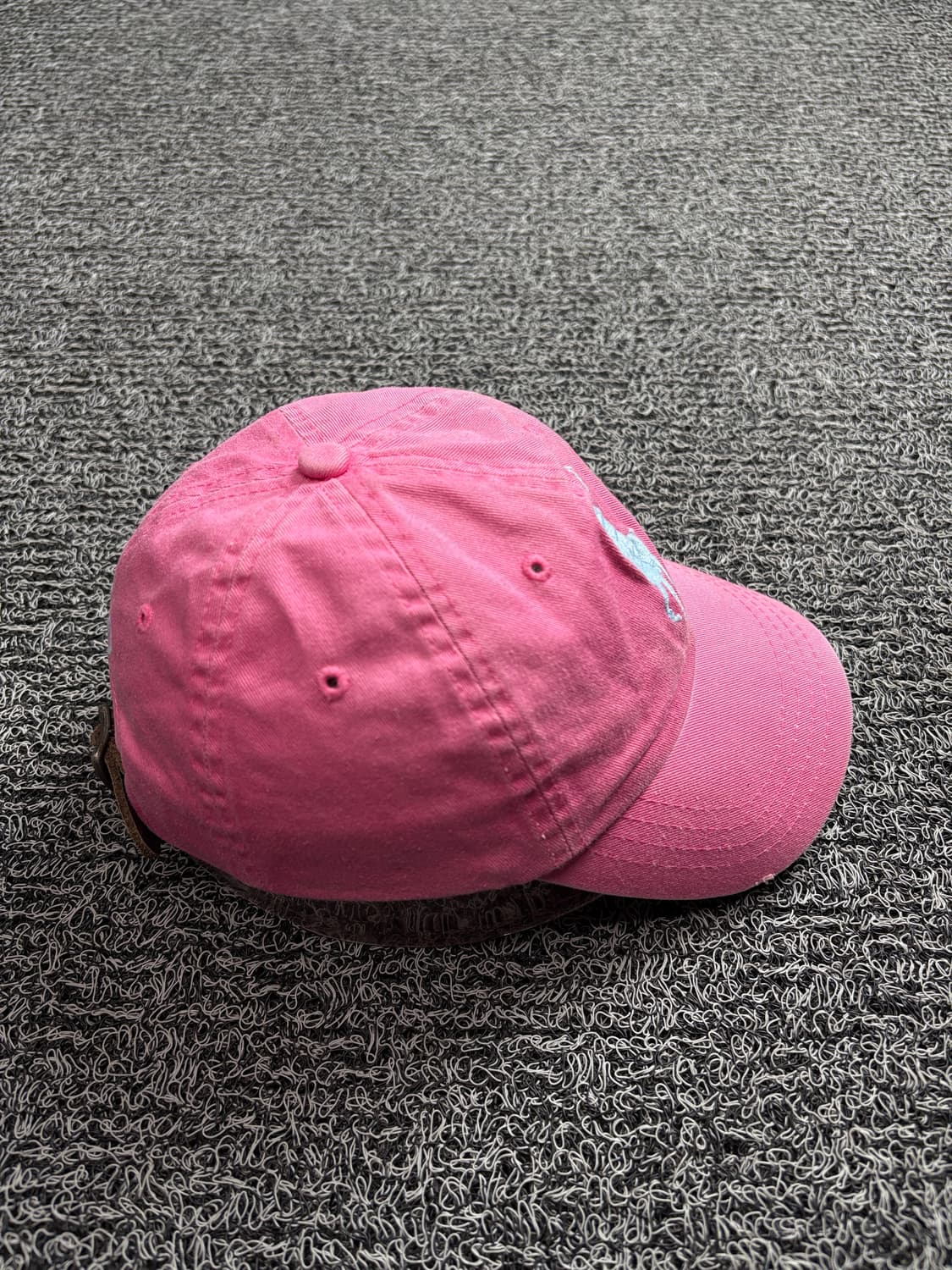 폴로 랄프로렌 빅포니 가죽스트랩 볼캡 핑크 2036 상품이미지5