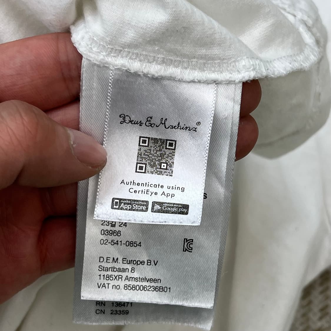 데우스 로고 반팔티 r3515 상품이미지7