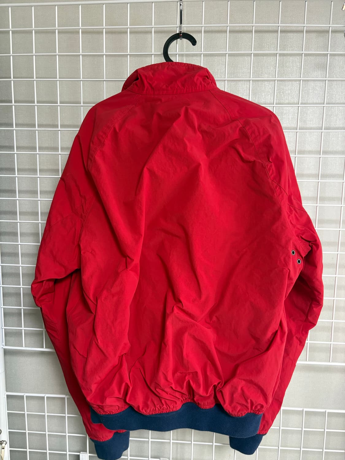 폴로 랄프로렌 14년식 레드 나일론 쉘 블루종 자켓 상품이미지4