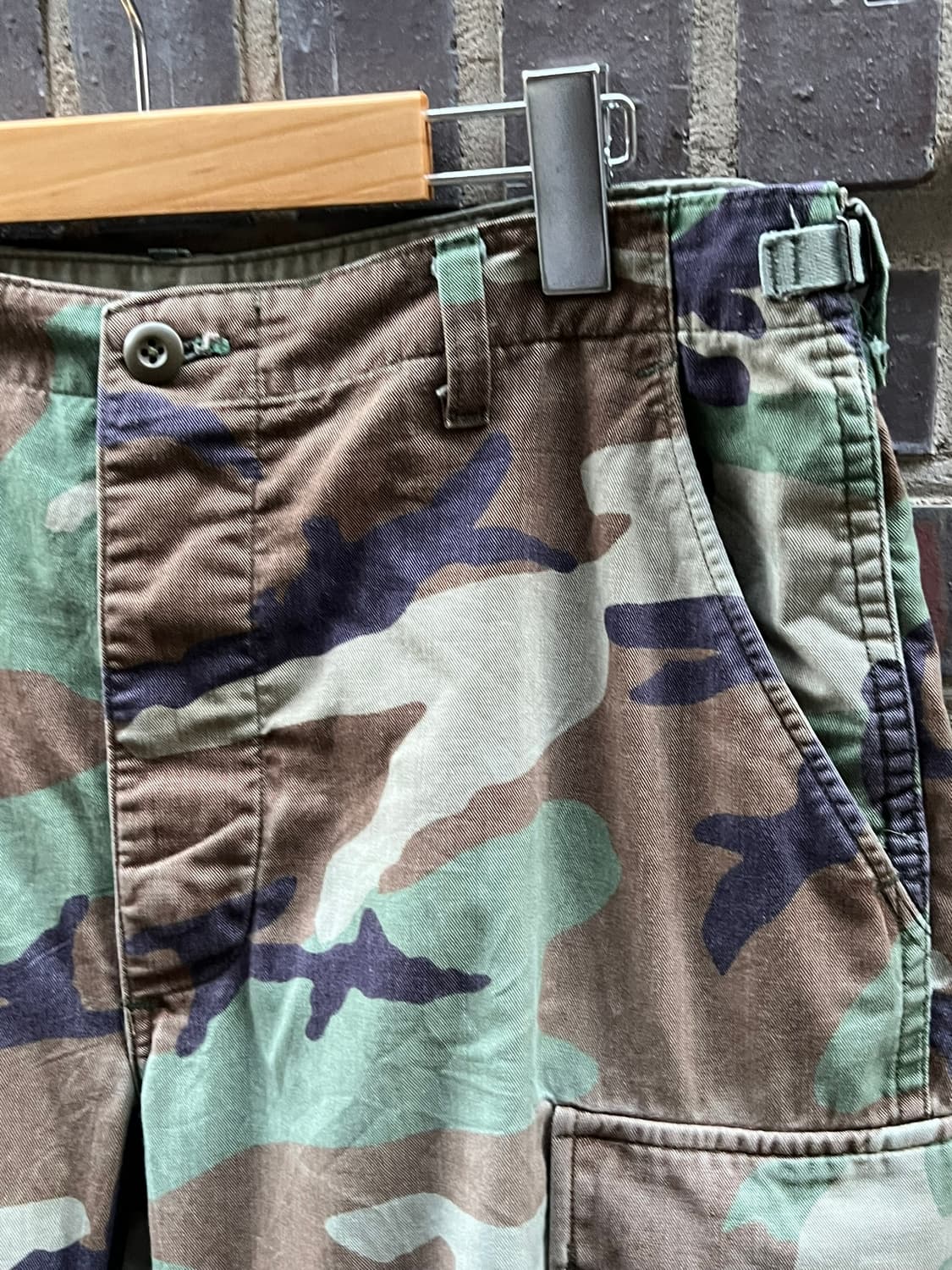 [34] 밀리터리 카고팬츠 우드랜드 카모 BDU 트라우저 상품이미지2