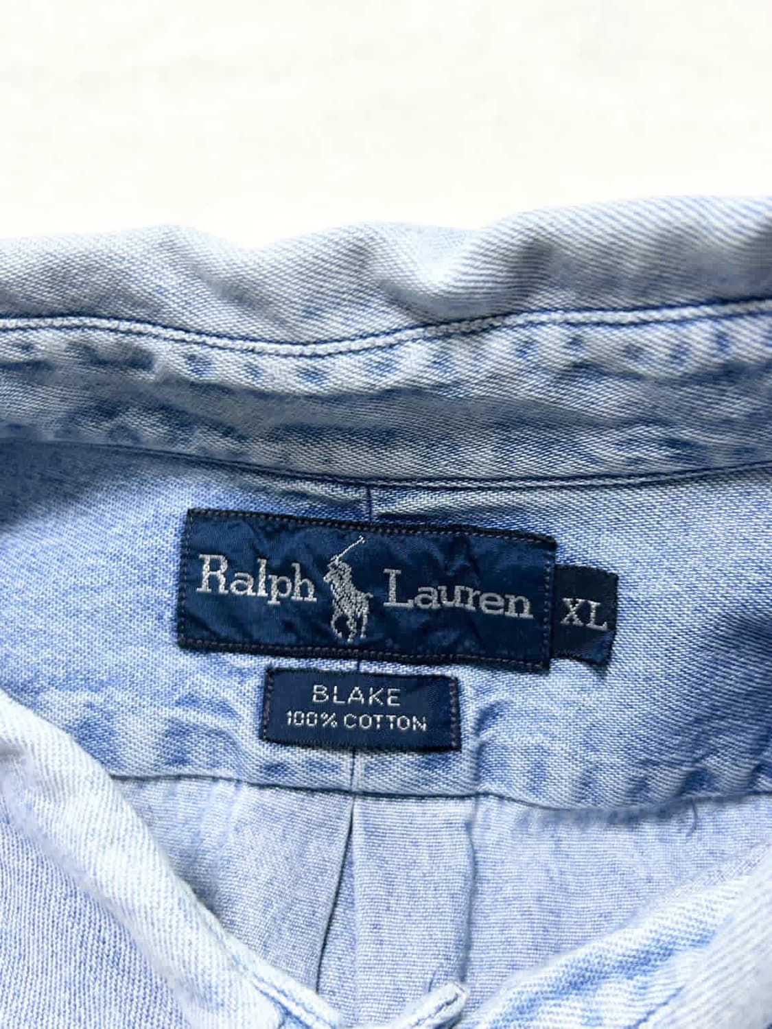 폴로 블레이크 데님 셔츠 상품이미지7