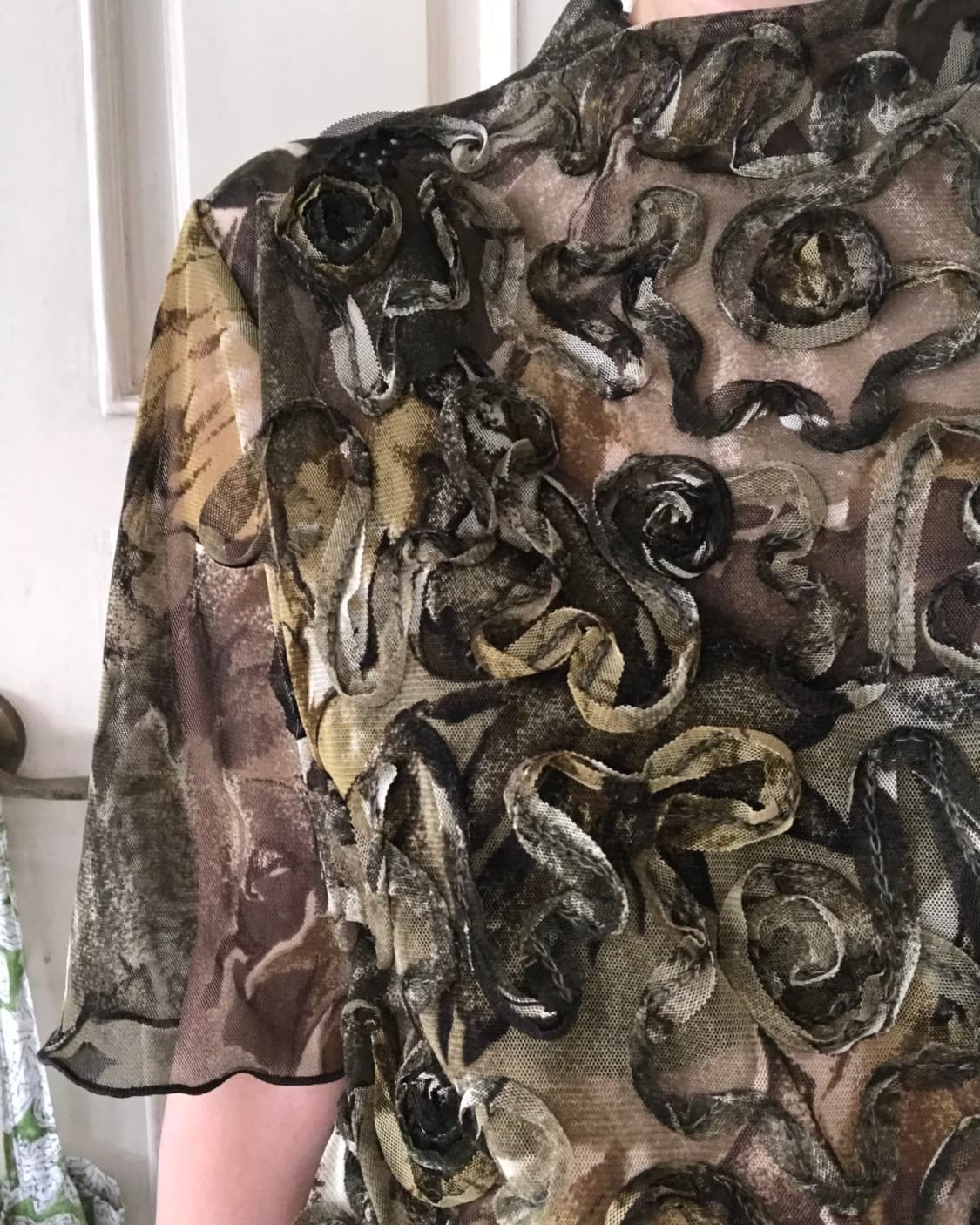  vintage pattern mash top  상품이미지5
