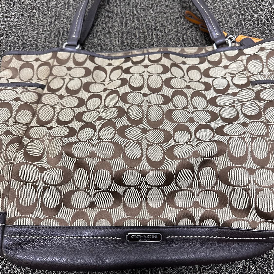 COACH 코치 여성 시그니처 캔버스 토트백 숄더백 상품이미지3