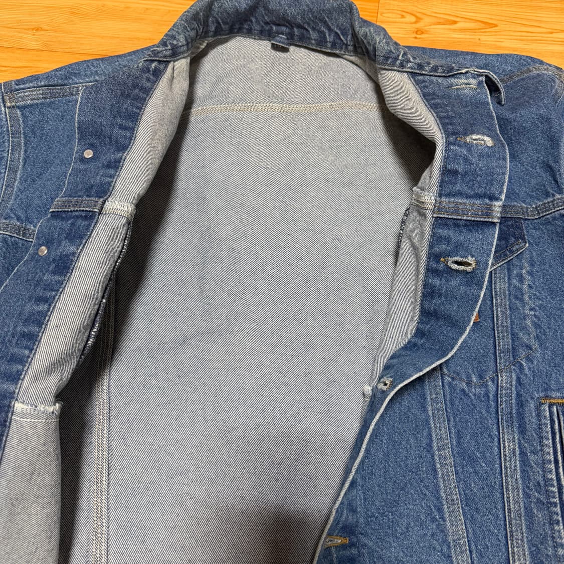 [L] 빈티지 칼하트 J12 DST 데님 트러커 자켓 라지 상품이미지3