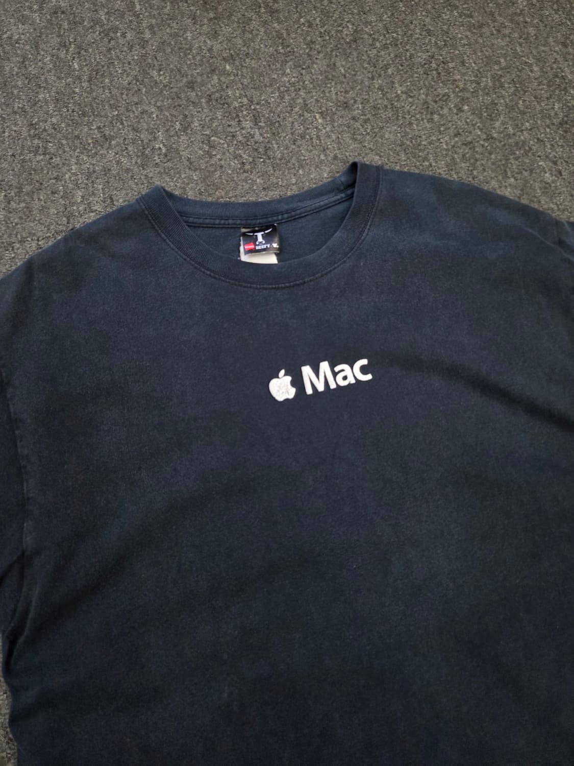 00's hanes 헤인즈 apple mac 애플 맥 티셔츠  상품이미지4