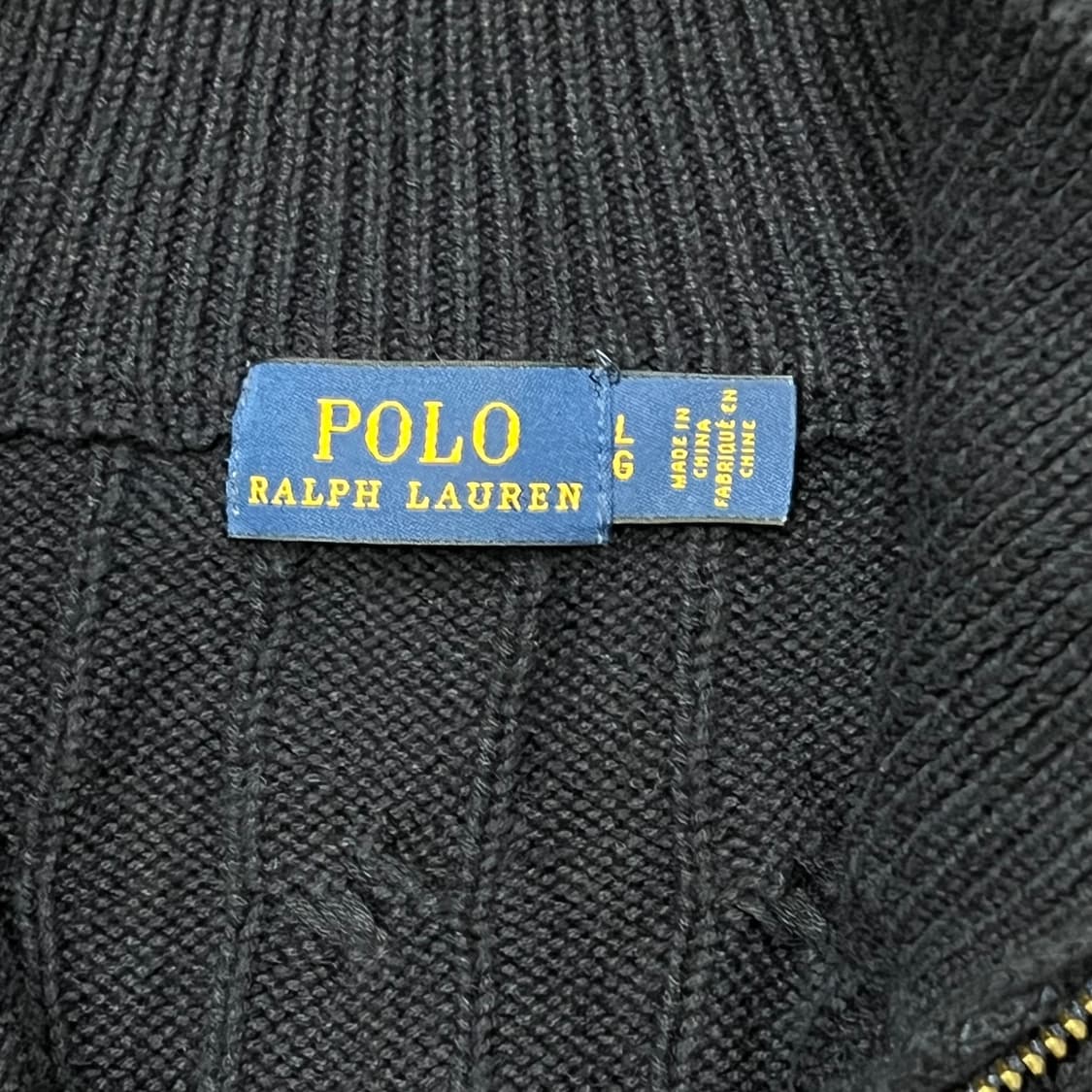 [100] 폴로 랄프로렌 반집업 니트 상품이미지3