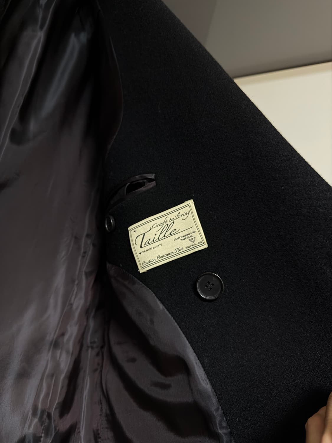 타일레 23fw 더블코트 1사이즈 상품이미지3