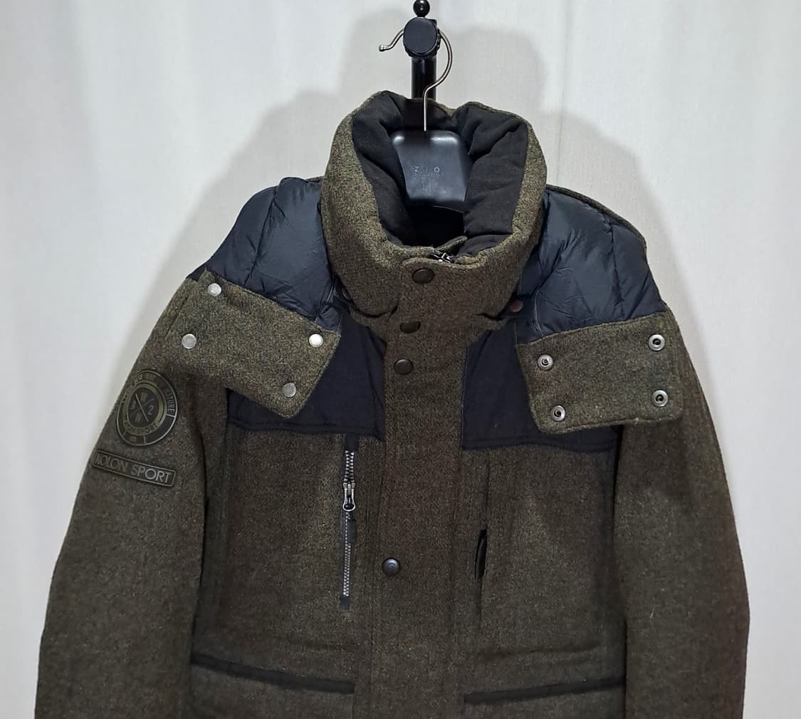 (택포) 코오롱 울100% 구스 자켓 100 B117 상품이미지2