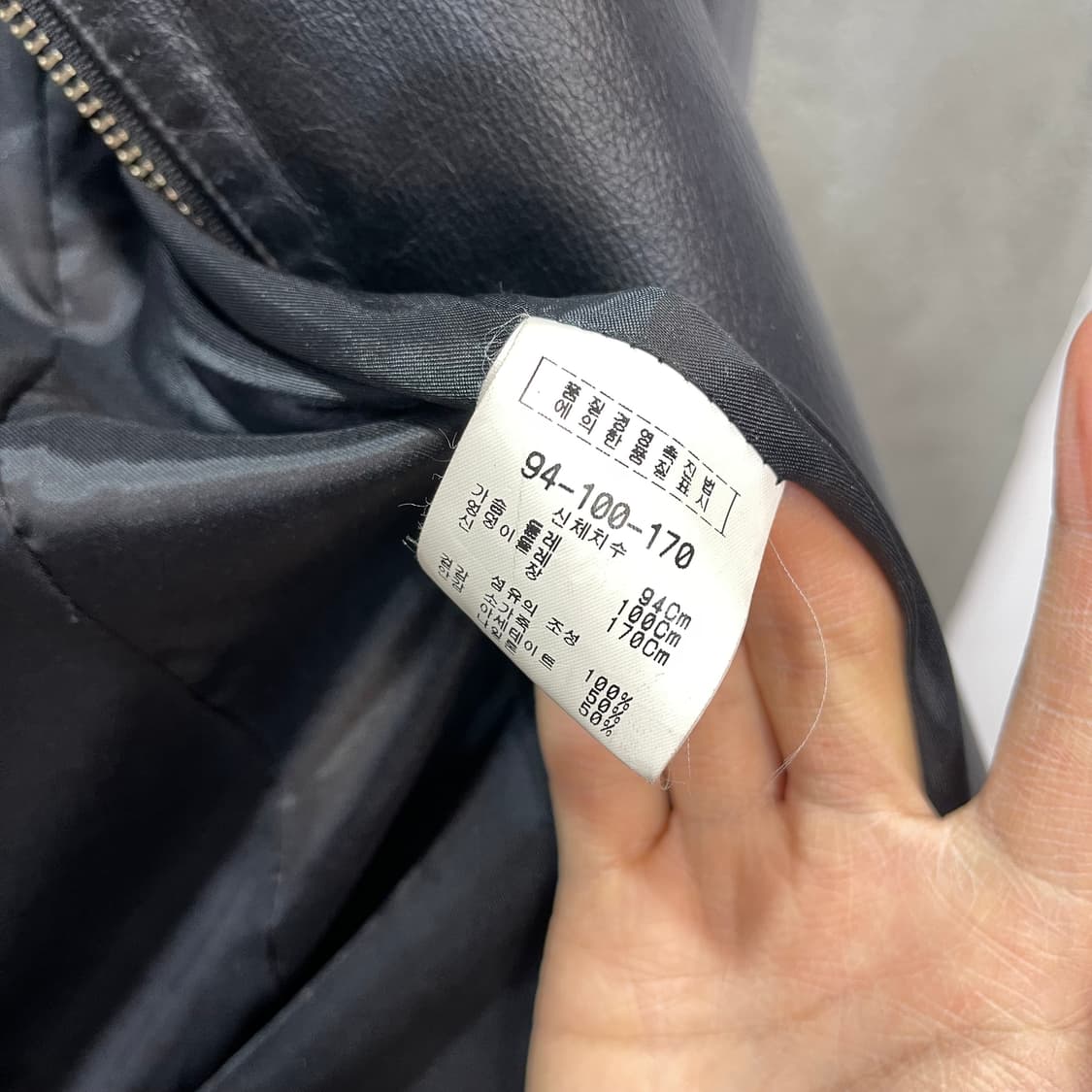 Fashcre 소가죽 레더 자켓 상품이미지5