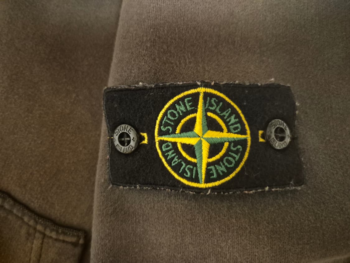 스톤아일랜드 후드집업 브라운 XL 상품이미지3