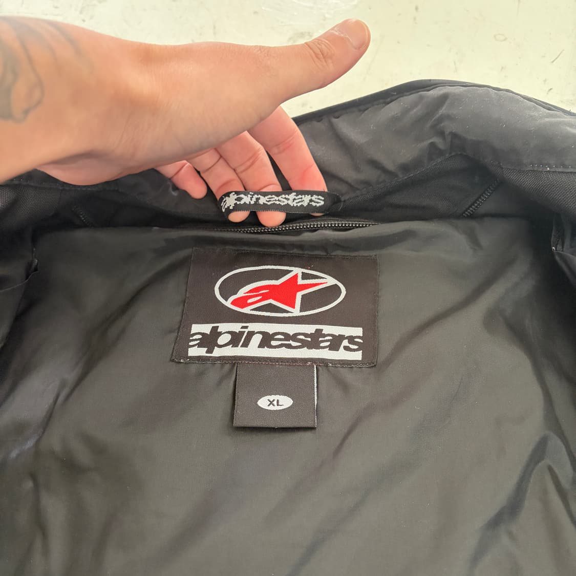알파인스타 빈티지 바르셀로나 레이싱 자켓 XL 상품이미지7