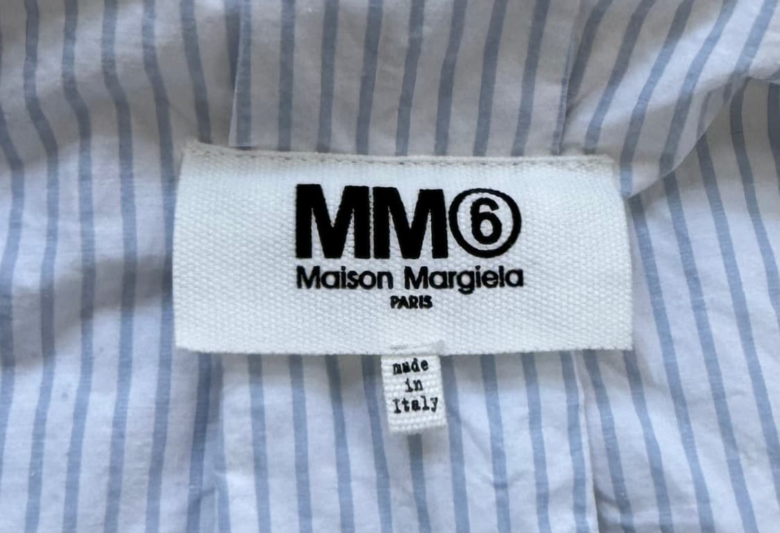 메종 마르지엘라 MM6 화이트 코튼 자켓 상품이미지6