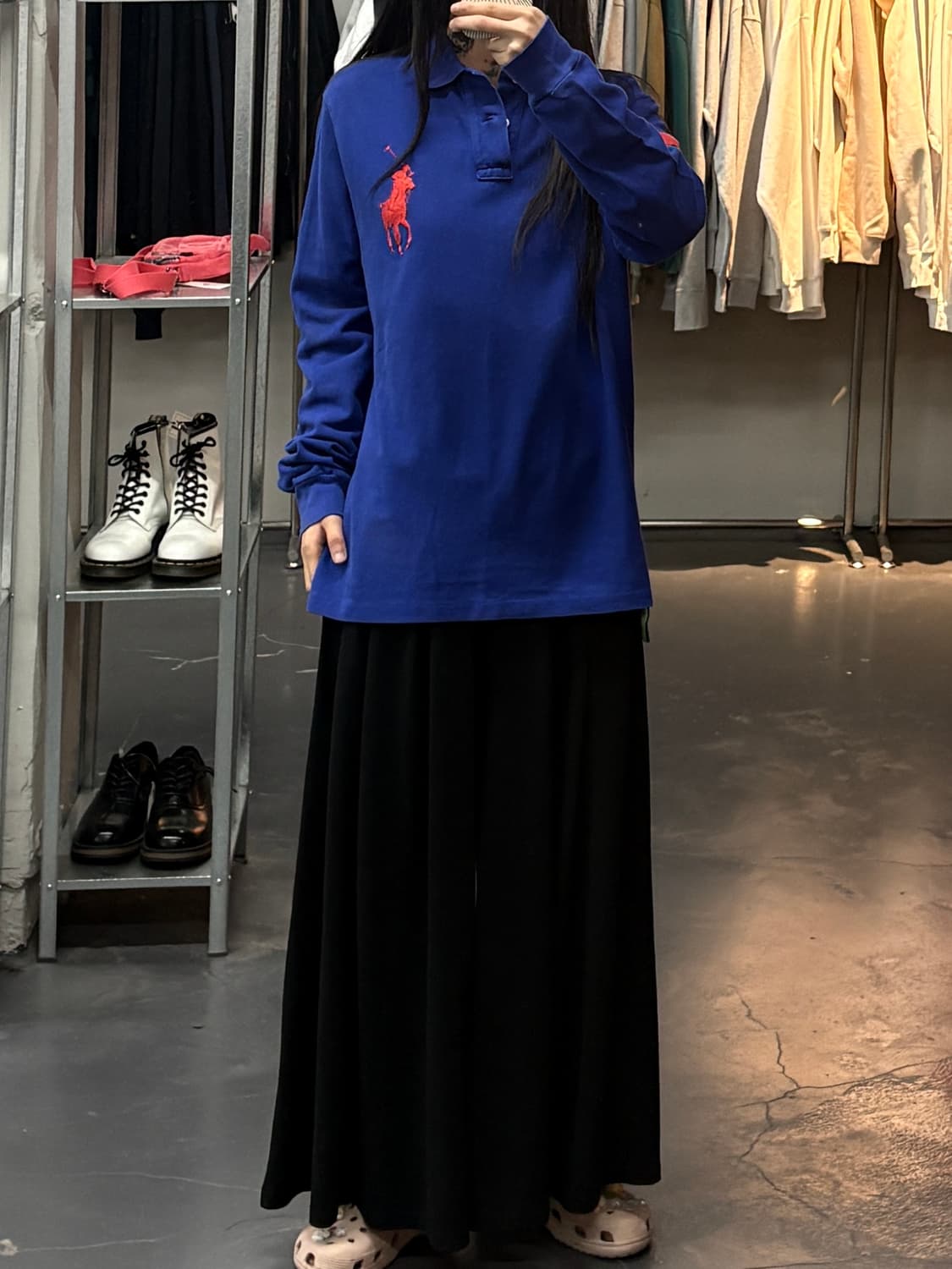 폴로랄프로렌 빅포니 블루 럭비티 A3734 상품이미지1